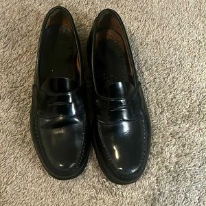 Black penny loafer 8.5D